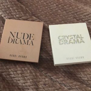 Bobbi brown Nude Drama and crystal drama palette